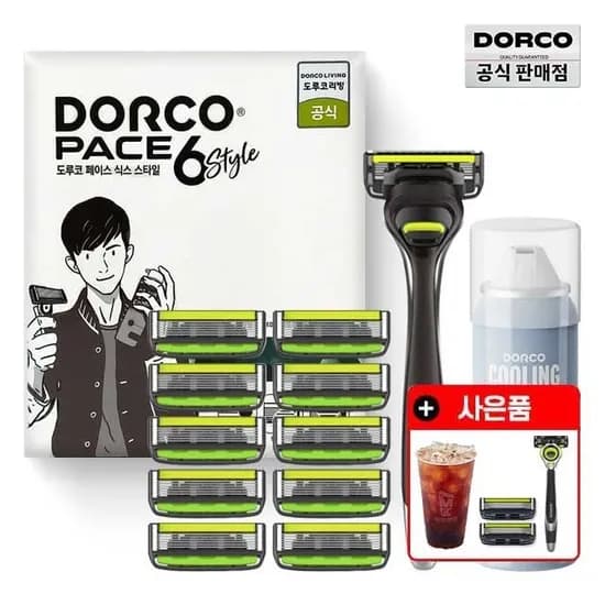 도루코 쿨 크러쉬 쉐이빙폼 250ml 3개