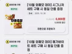 5종 세트 단품 증정
