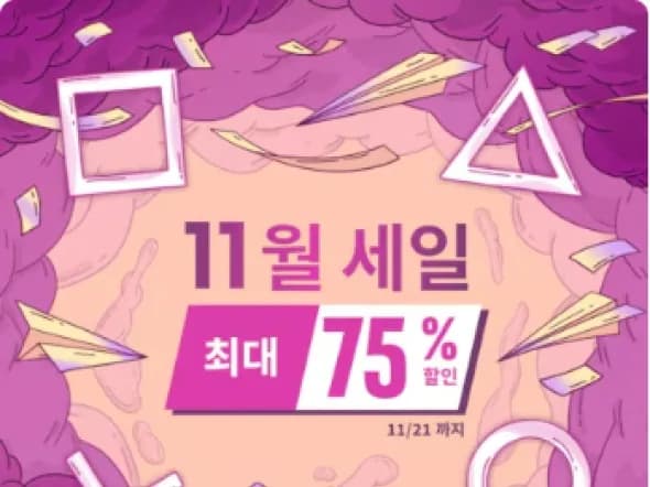 11월 세일