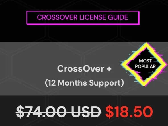 CrossOver+ Mac 버전