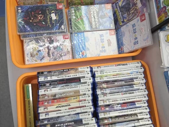 스위치 패키지 & PS5 CD