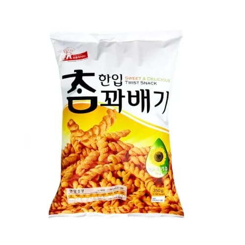 추억의 간식 참 꽈배기스낵 305g x 2봉지 610g