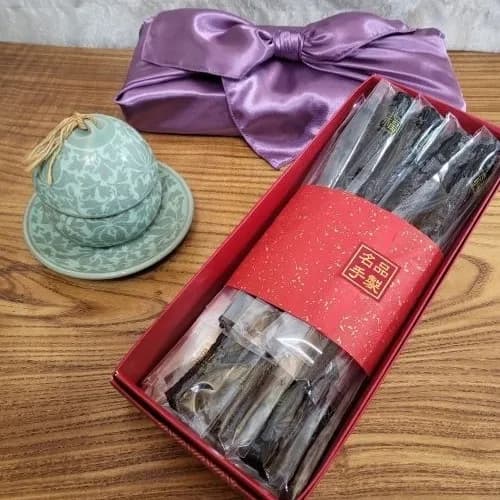 단도라지 도라지정과 300g x 2세트 + 보자기포장 (업체별도 무료배송)