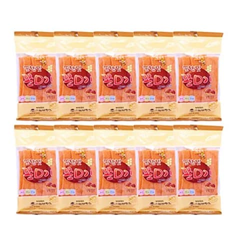 추억의 간식 꿀밤맛 쫀디기 110g x 8봉