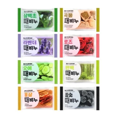 노폐물케어 전용비누 150g (7종 중 선택)+ 마스크팩 2매 증정)(업체별도 무료배송)