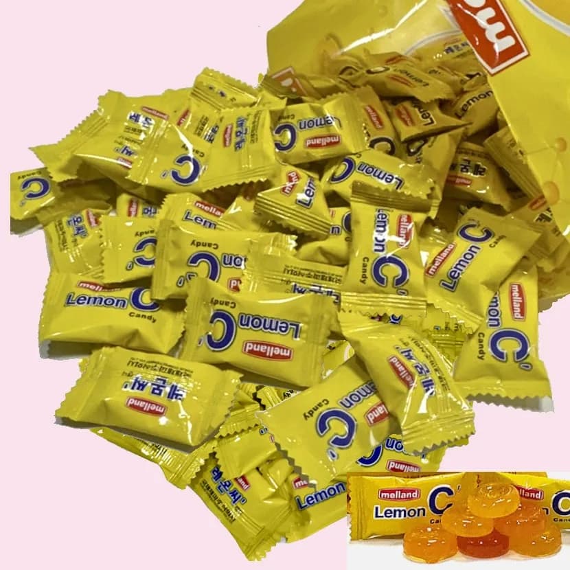 사탕 레몬C 캔디 5g x 100개