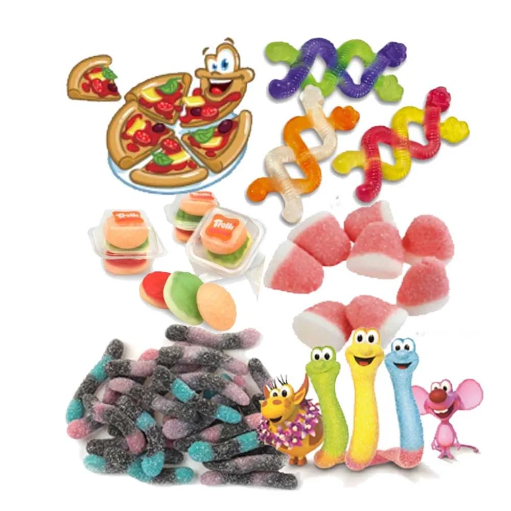 트롤리 사우어젤리모음 100g x 4봉