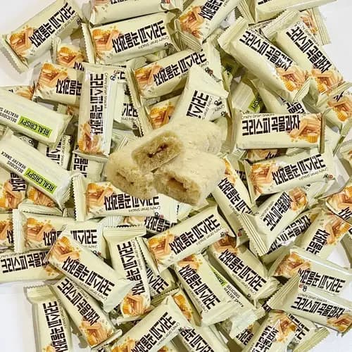 달콤 바삭 곡물 크리스피 과자 10g x 82개 (개별포장)