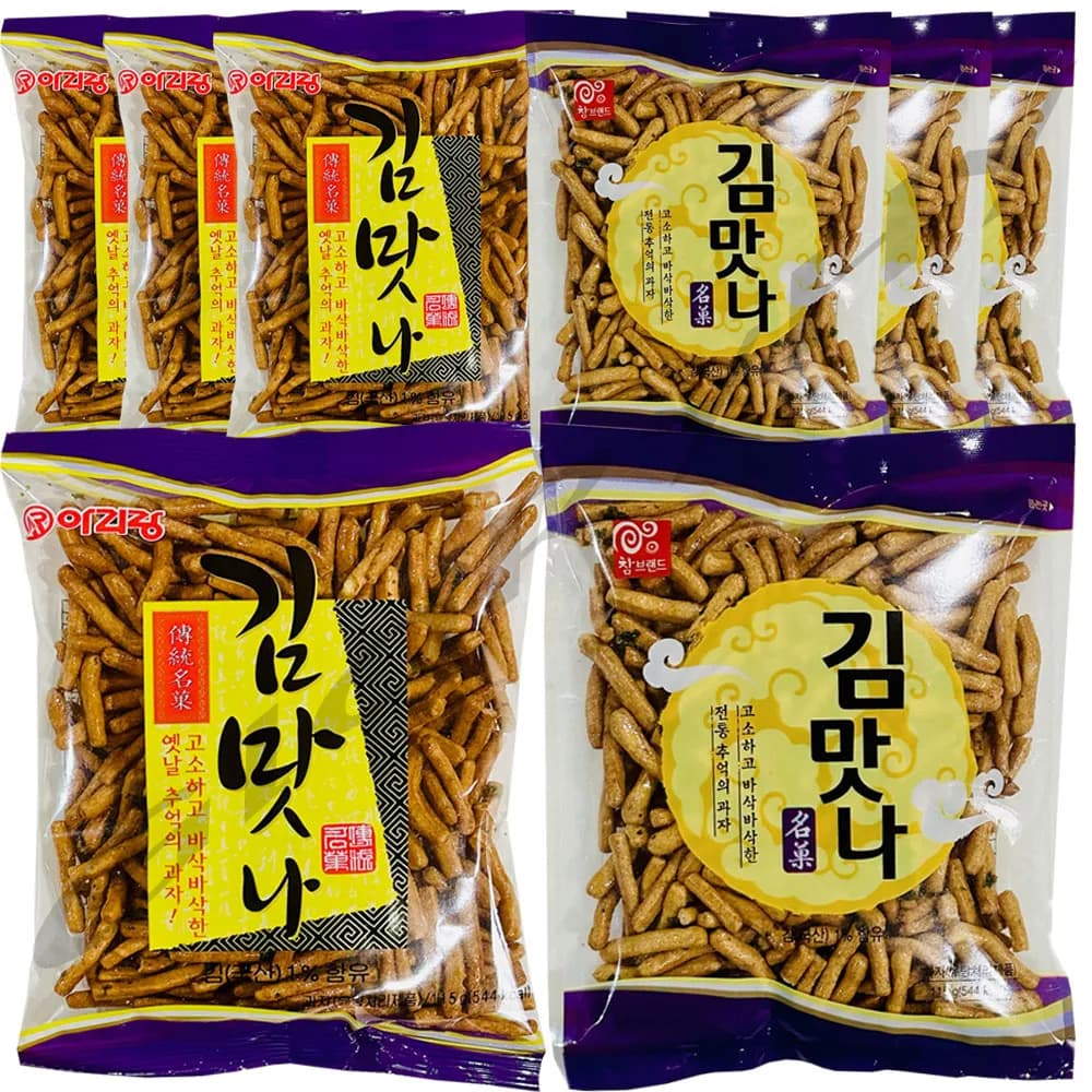 김맛나 스낵 115g x 8봉 랜덤