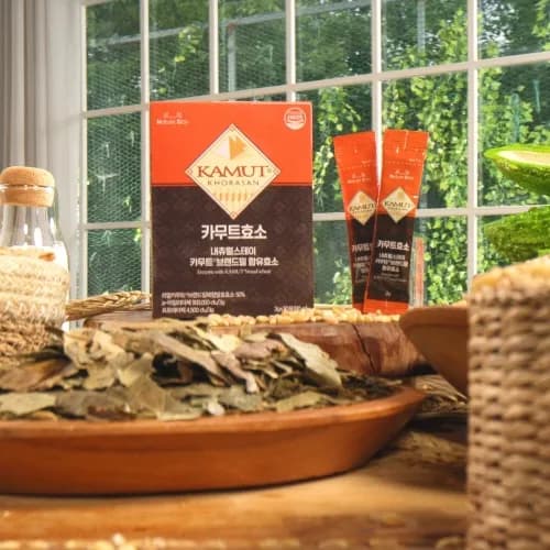 내츄럴스테이 카무트효소 호라산밀 소화효소제 3g x 30포 (업체별도 무료배송)