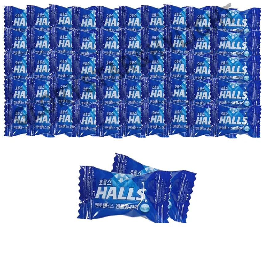 크리스 목시원한 맨톨목캔디 2.8g x 50개입 개별포장 졸음방지 사탕 50개입