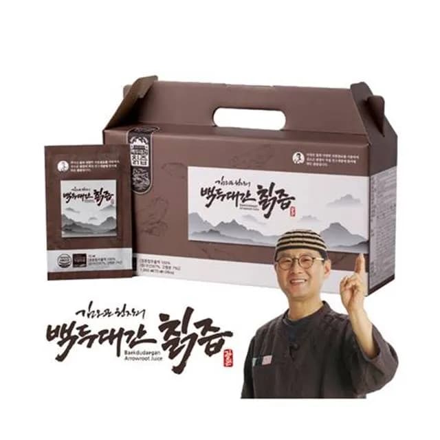 김오곤 백두대간 칡즙 70ml x 56포 2박스 2개월분 139,000원