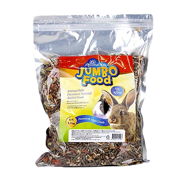점보푸드 토끼사료 1.1kg (업체별도 무료배송)