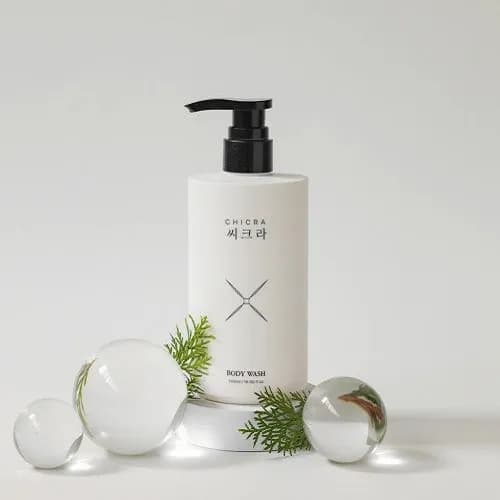 ewg 그린등급 냄새잡는 바디워시 500ml 2개 샤워볼