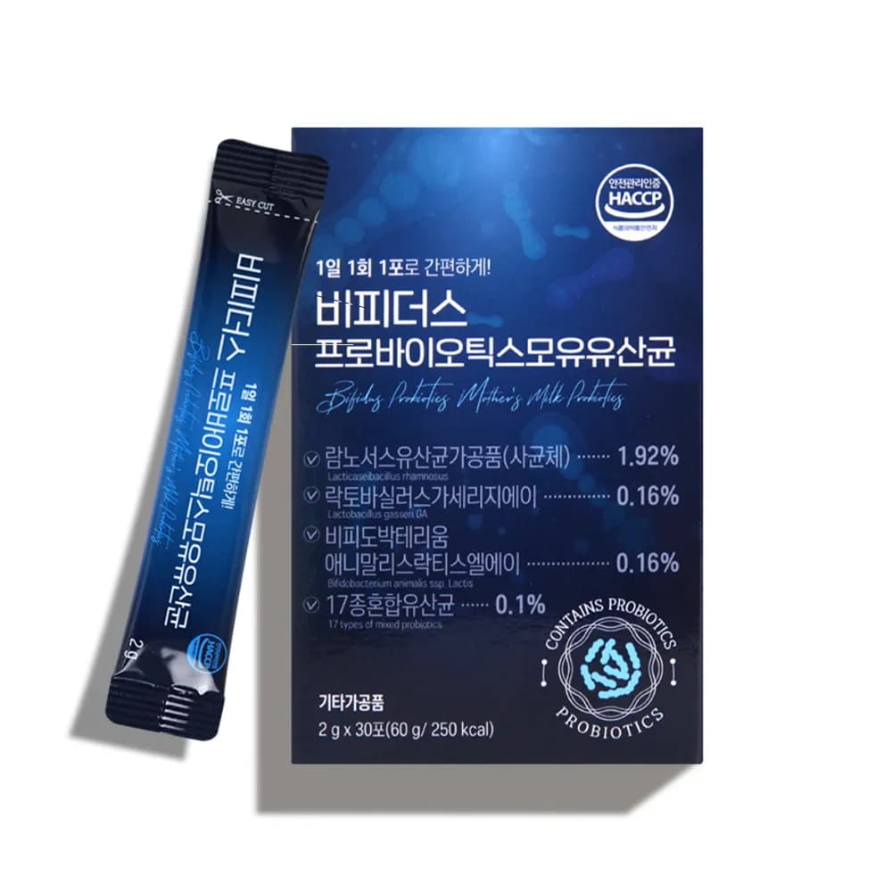 B3 모유유산균 2g*30포 (업체별도 무료배송)