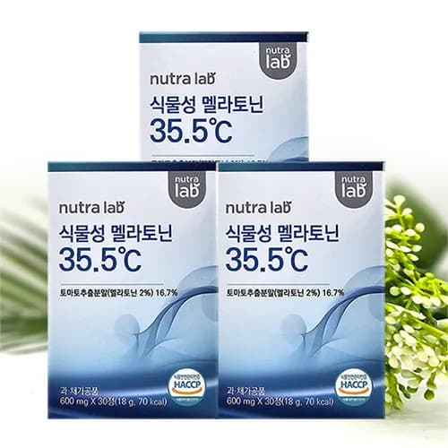 식물성 멜라토닌 30정 x 3개 (3개월분)