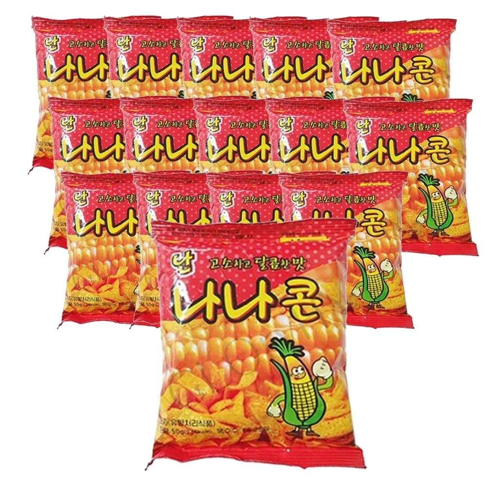 옥수수 라면 과자 50g x 12봉