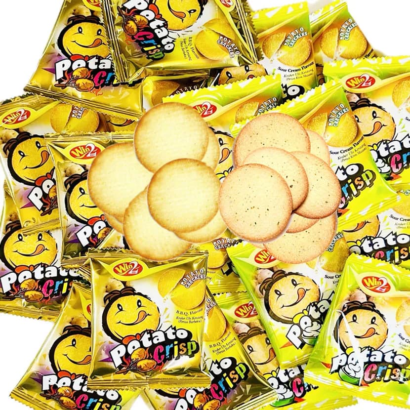 포테이토 크리스프 샤워 바베큐 15g (총 25개) 맛 랜덤