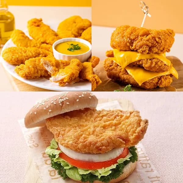 치킨스트립 통가슴살패티 통다리살패티 1kg 2kg 골라담기 2개이상 구매가능