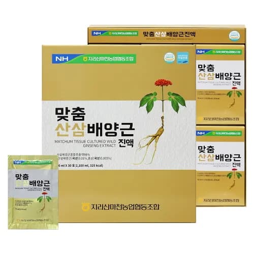 맞춤산삼배양근진액 (70ml*30포) (업체별도 무료배송)
