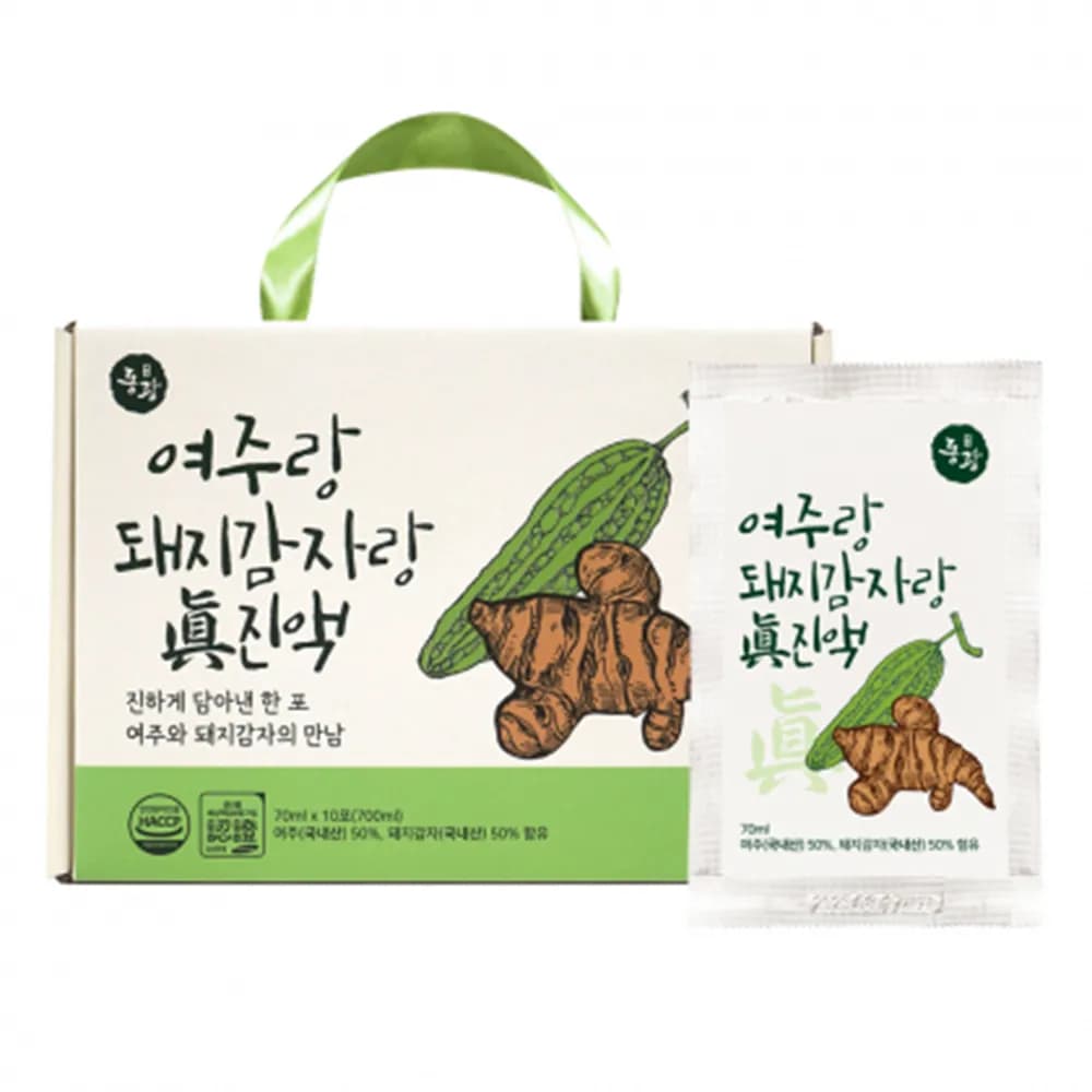 여주 돼지감자 진액 70ml x 10포 10개