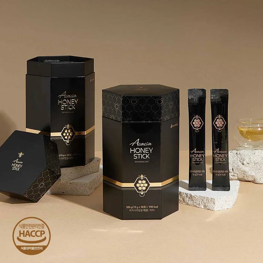 아카시아꿀 허니스틱 10g*30포(업체별도 무료배송)