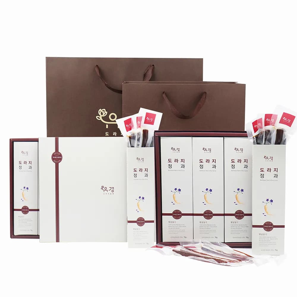 도라지 정과 70g 3세트 5세트 선물세트 모음