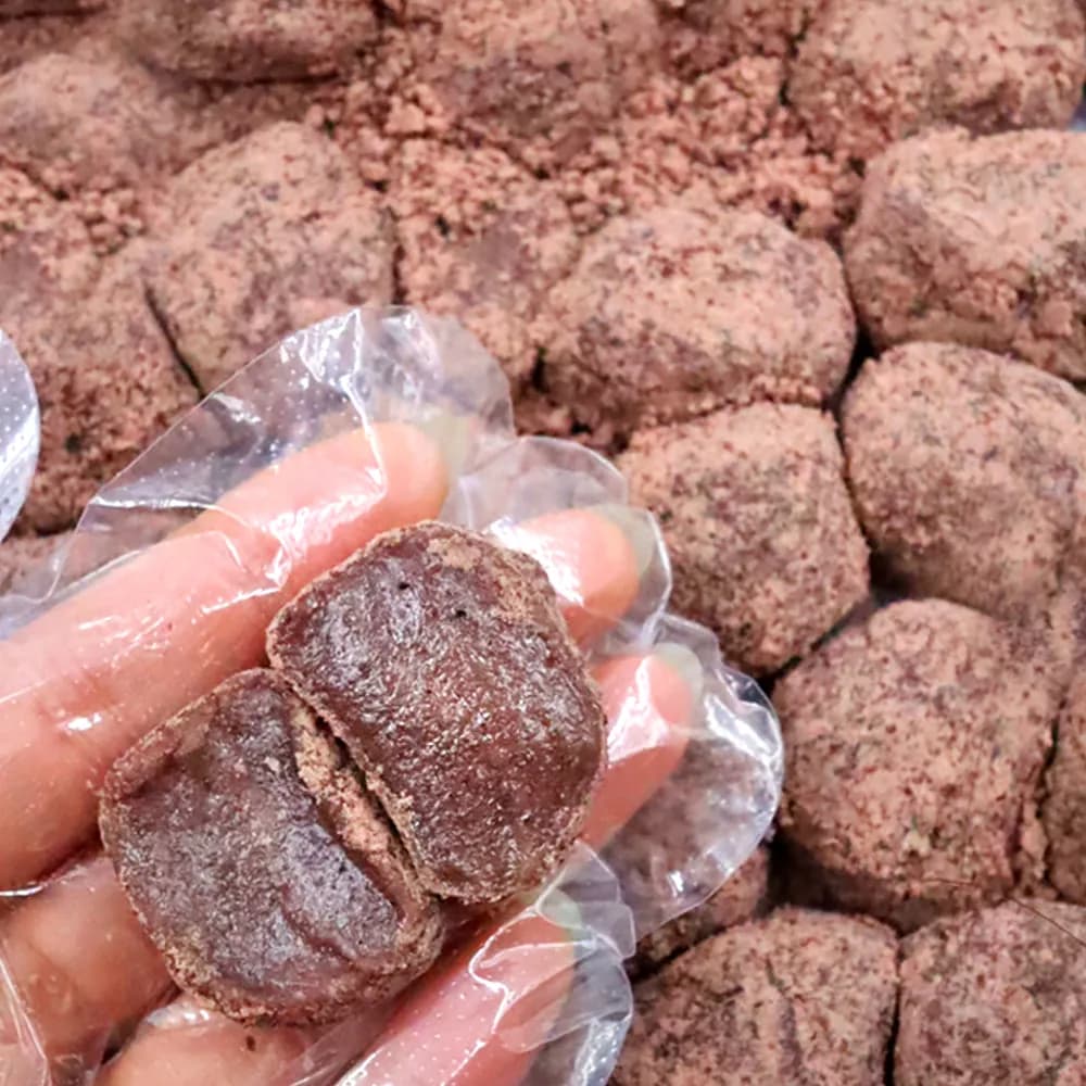 옛날 방식 그대로 한입 쏙 수수경단 840g x 1박스/2박스 (42개입) (업체별도 무료배송)