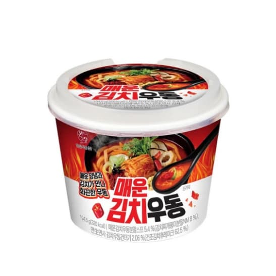 매운 김치 우동 194.5g