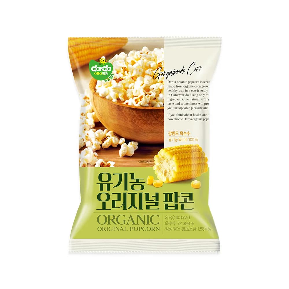 커널스 유기농 오리지널 팝콘 25g x 12개 (업체별도 무료배송)