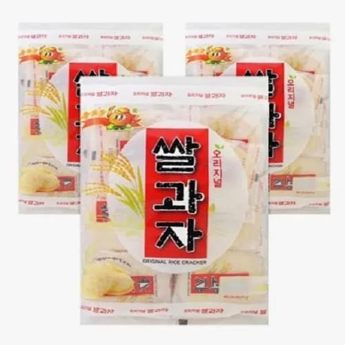바삭한 오리지널 쌀과자 200g x 3봉 (업체별도 무료배송)