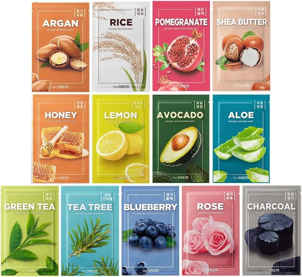 내츄럴 마스크 시트팩 21ml * 10매 (11종 중 선택)(업체별도 무료배송)