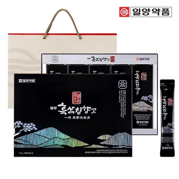 일양약품 흑삼 침향고 30포 1개월(업체별도 무료배송)