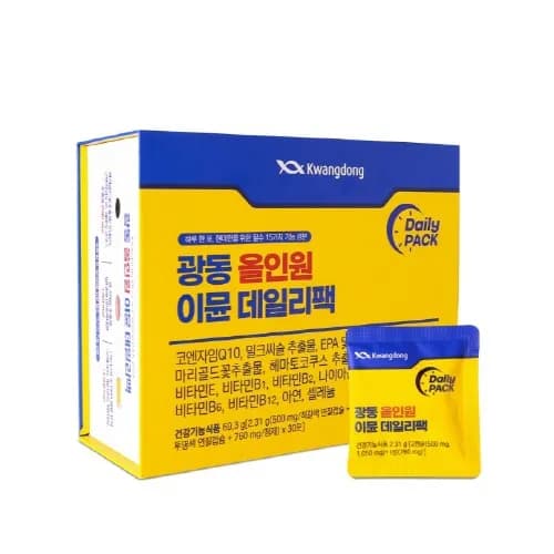 올인원 이뮨 데일리팩 30포 (업체별도 무료배송)