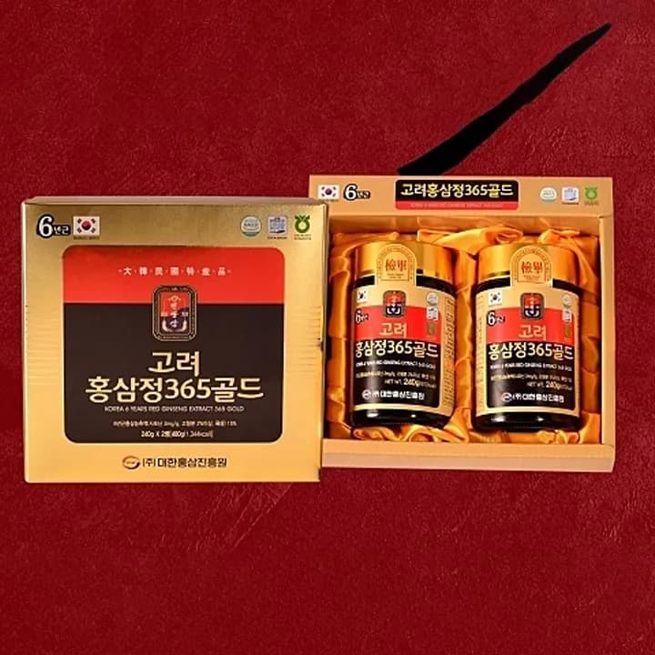 고려홍삼정 365골드 240g 2병 4병