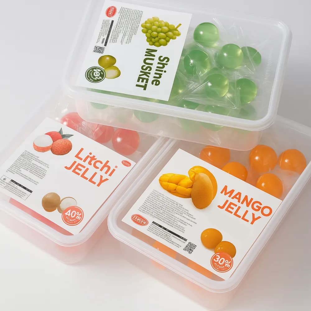 KOZED 과즙 농축액 까먹는 도시락 젤리 180g (업체별도 무료배송)