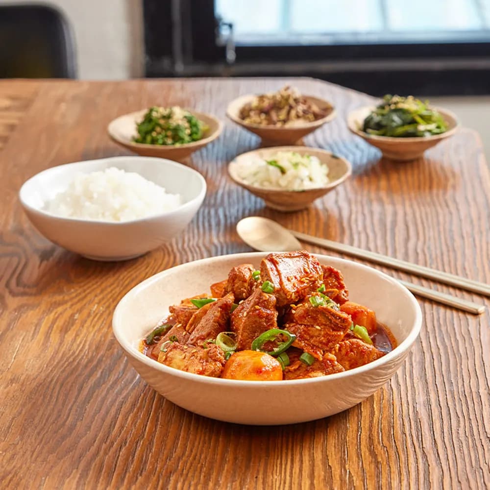 매운돼지갈비찜 600g x 3팩