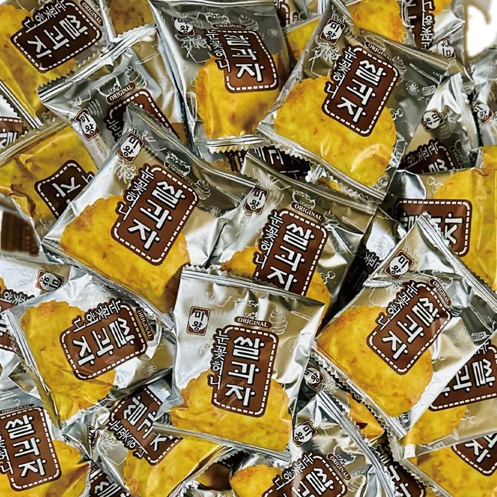 인간사료 맛있는 허니 쌀크래커 과자 7g*89봉지
