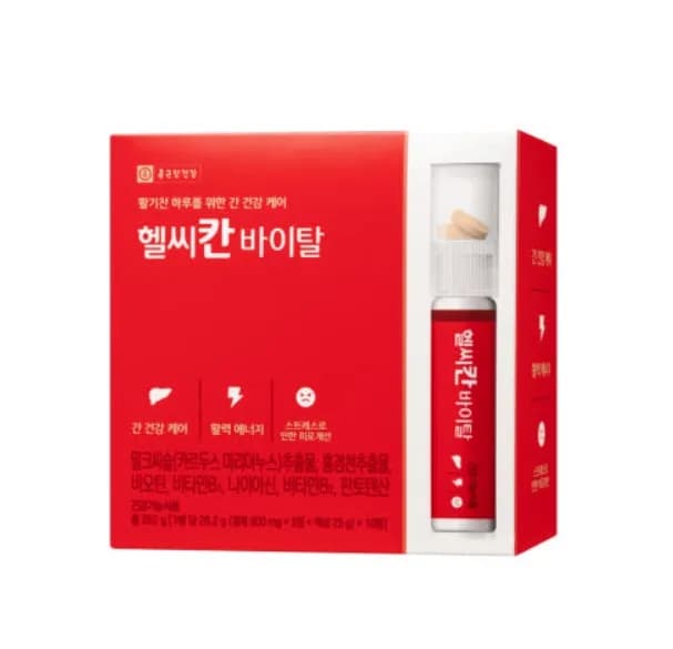 헬씨캔 바이탈 간 건강 케어 10병