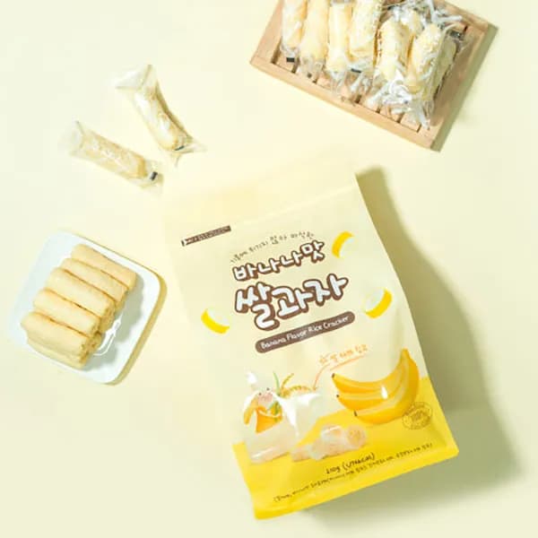 바나나맛 쌀과자 210g