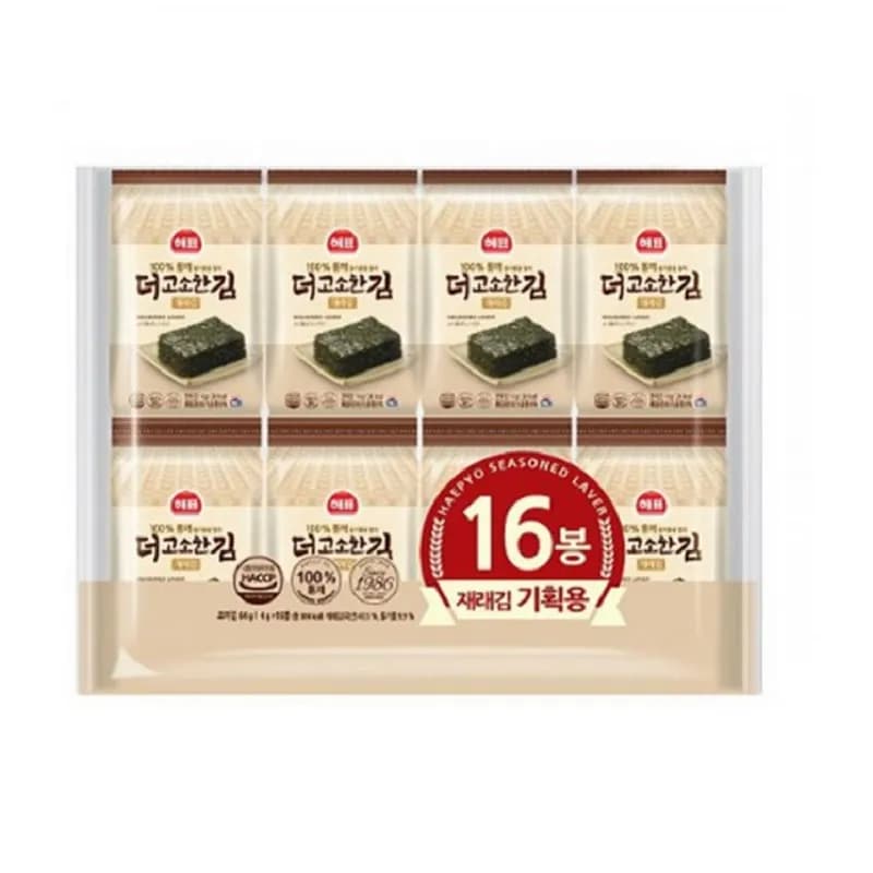 더고소한김 재래김 4g*16봉