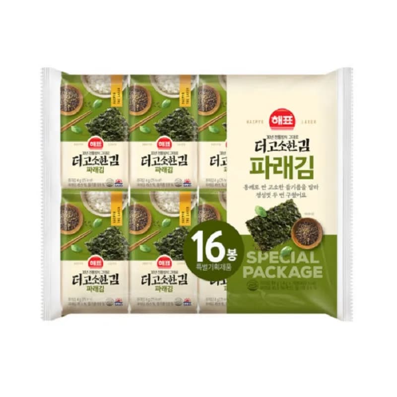더고소한김 파래김 4g 16봉