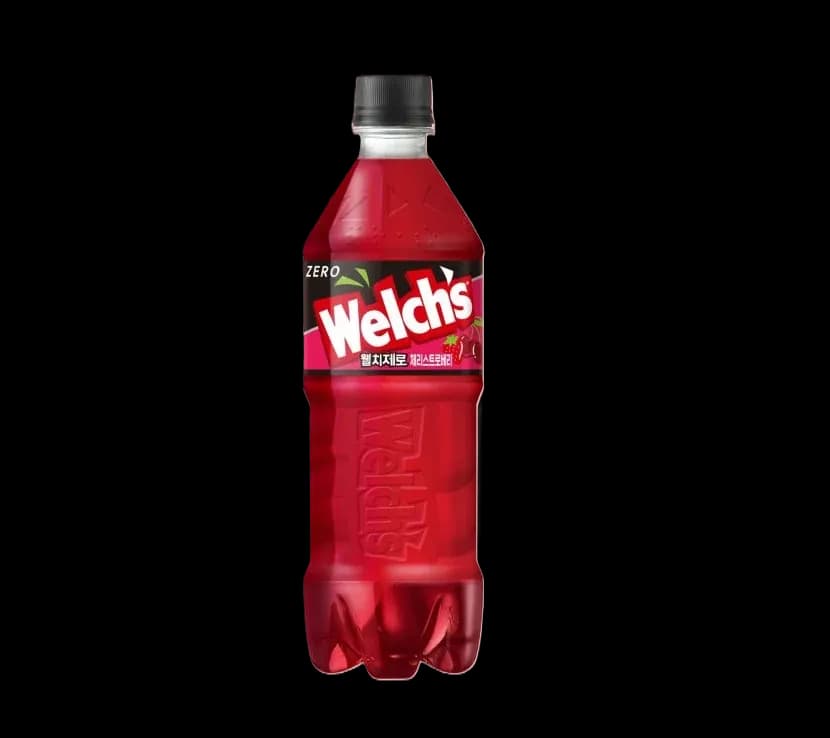 웰치스 제로 스트로베리 600ml