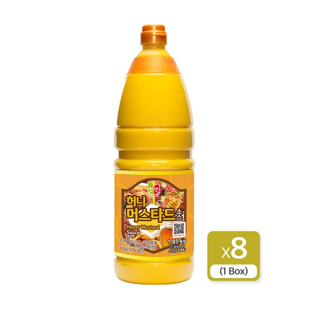 첫맛 허니머스타드소스 1.85kg 8개