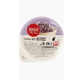 햇반 흑미밥 210g