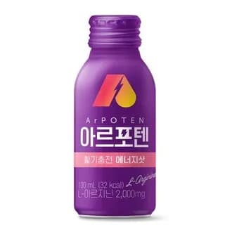 대상웰라이프 아르포텐 에너지드링크 100ml 1병
