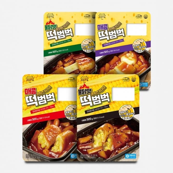 서울마님 떡범벅 320g 떡볶이 떡범벅 4종 외 다양