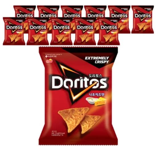 도리토스 나쵸치즈맛 과자 84g 12개 1박스