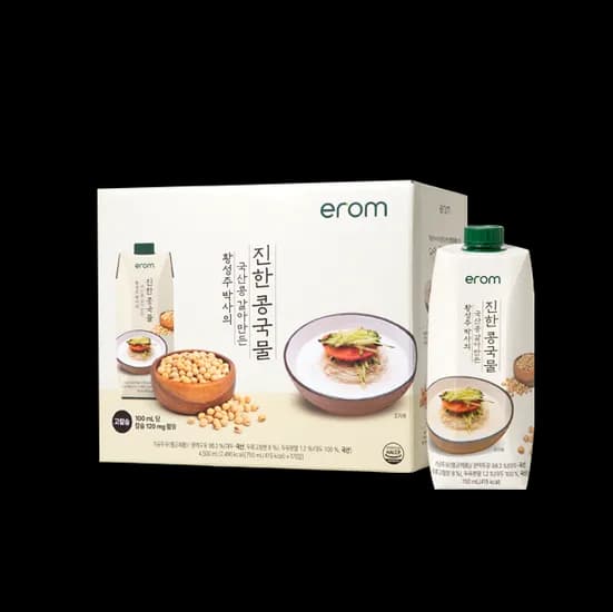 국산콩 갈아만든 콩국물 750ml 6팩