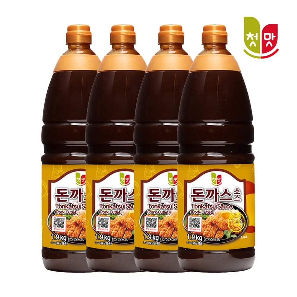 돈까스소스 1.9kg x 4개